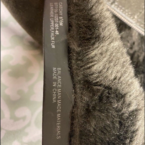 BareTraps Catchy Womens Leather and Fur Boots - Picture 5 of 6